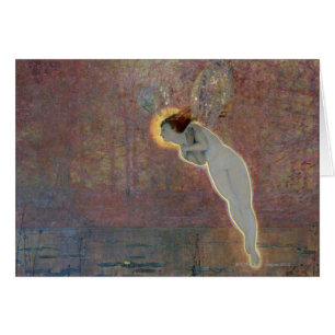 Peinture du 19ème siècle d'ange