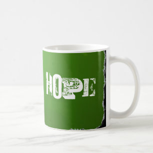 Peinture, échelle, Mug de café Hope