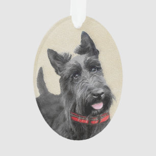 Peinture écossaise Terrier - Cute Original Chien A