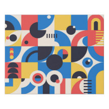 Peinture en toile Bauhaus Abstraite