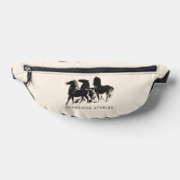 Peinture équestre Cheval Salle Personnalisée Nom d