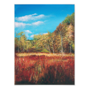 Peinture - Fall Art Michigan Trail   Impression ph