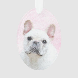 Peinture française de Bulldog (Crème/Blanc)
