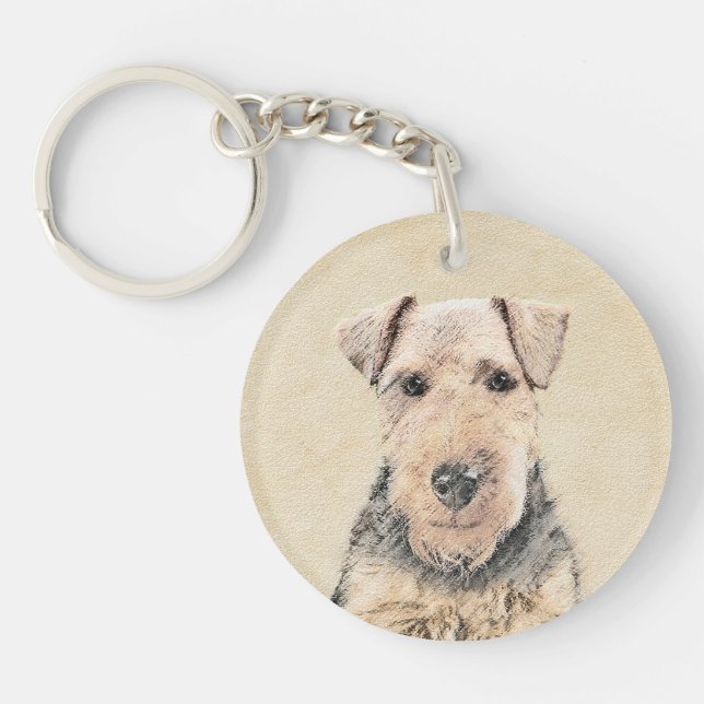 Peinture galloise Terrier - Cute Original Chien Ar (Devant)