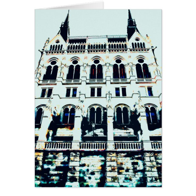 Peinture hongroise du Parlement (Devant)