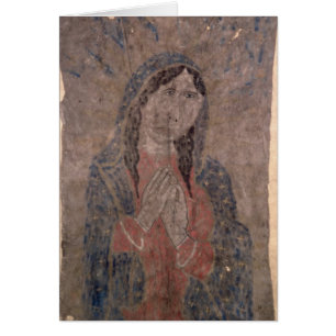 Peinture indienne de peau de pueblo de Madonna,