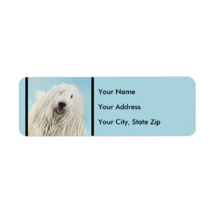 Peinture Komondor - Cute Original Chien Art