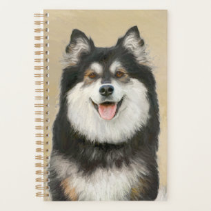 Peinture Lapphund Finlandaise - Joli art original 