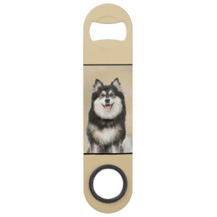 Peinture Lapphund Finlandaise - Joli art original 