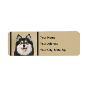 Peinture Lapphund Finlandaise - Joli art original 