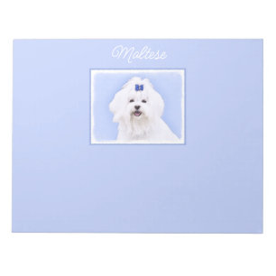 Peinture maltaise - Magnifique Bloc-notes original