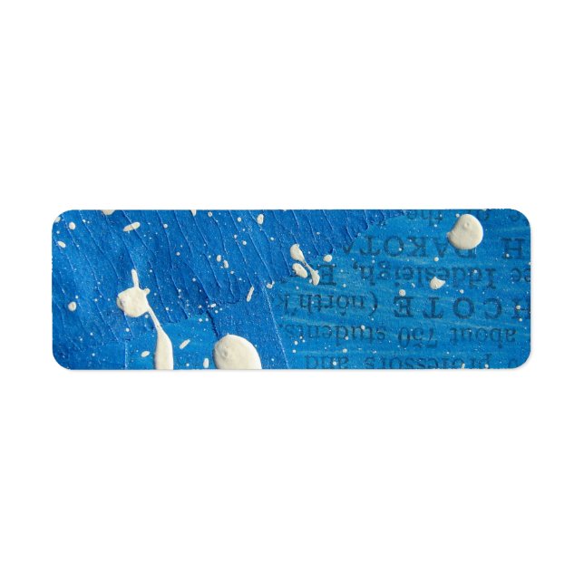 Peinture mixte Abstraite (Devant)