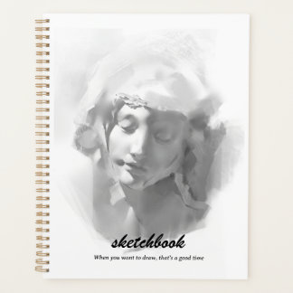 Peinture murale Art Plâtre Statue Dessin de femme