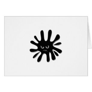 Peinture noire en colère