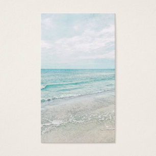 Peinture Ocean Waves Aqua Aquarelle bleu clair