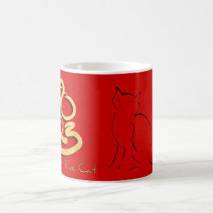 Peinture originale Chat vietnamien Année 2023 Mug