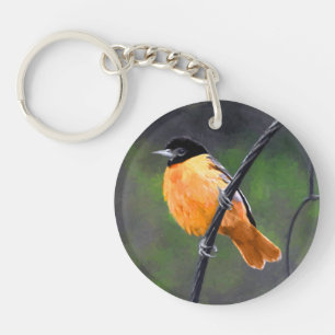 Peinture Oriole - Art Oiseau Original