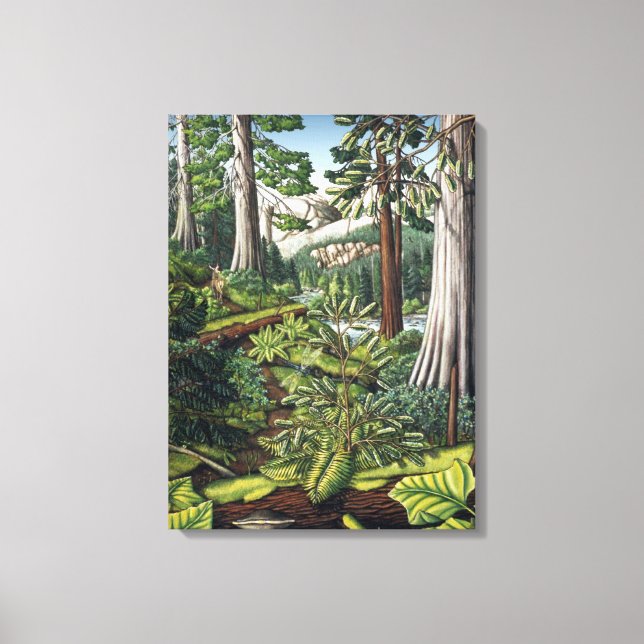 Peinture paysagère canadienne toile d'impression (Recto)