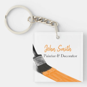 Peinture Peintre Service Société Pinceau Orange