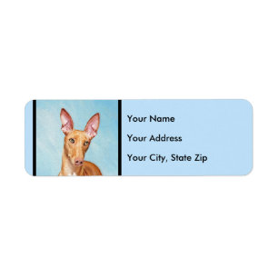 Peinture Pharaon Hound - Cute Original Chien Art