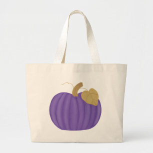 Peinture pourpre de citrouille, sacs fourre-tout 
