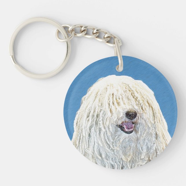 Peinture Puli - Cute Original Chien Art (Devant)