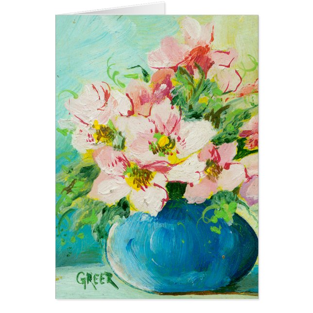 Peinture rose posy (Devant)