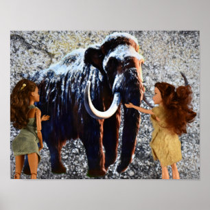 Peinture Rupestre.  affiche