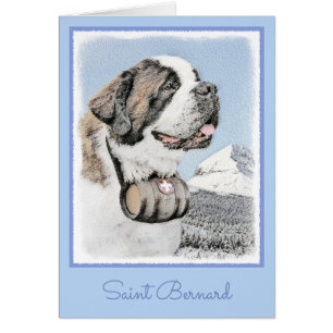 Peinture Saint Bernard - Jolie illustration origin