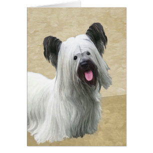 Peinture Skye Terrier - Cute Original Chien Art