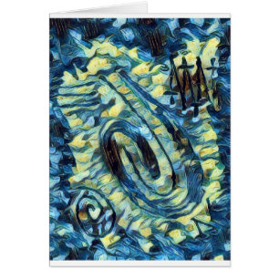 Peinture sur doigt - Van Gogh
