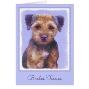 Peinture sur la frontière de Terrier - Belle art o