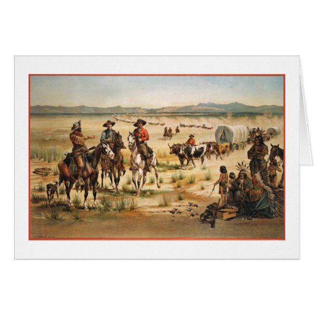 Peinture vintage de wagon de train (Devant horizontal)