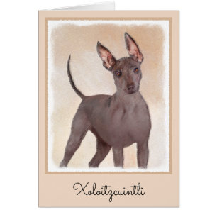 Peinture Xoloitzcuintli - Cute Original Chien Art