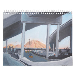 Peintures de Mt.Diablo par le calendrier de Stan