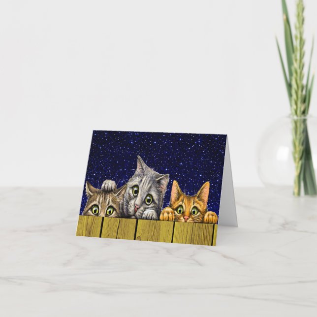 Pékin Chats Cartes pour notes (Devant)