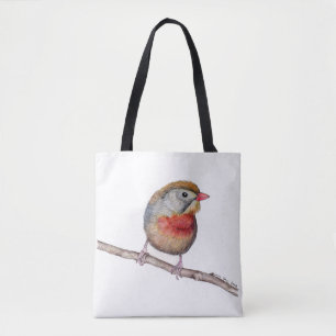 Pekin Robin Bird (Leiothrix lutea) Tote Bag