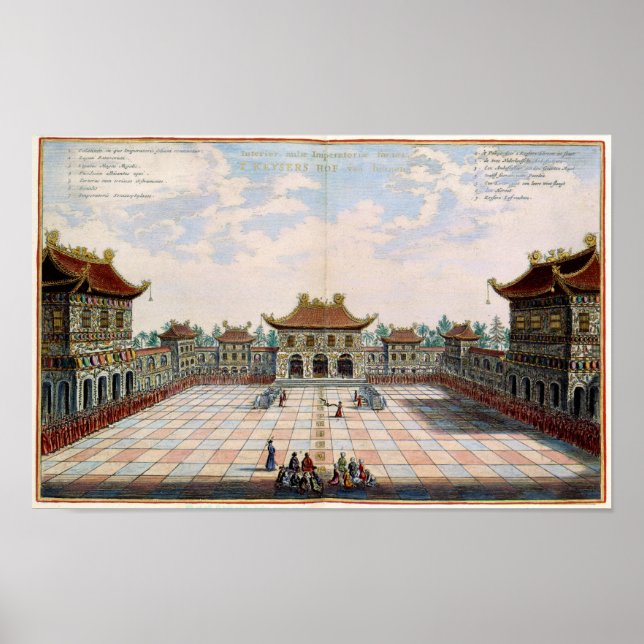 PEKING CHINA by Nieuhoff Poster (Front)