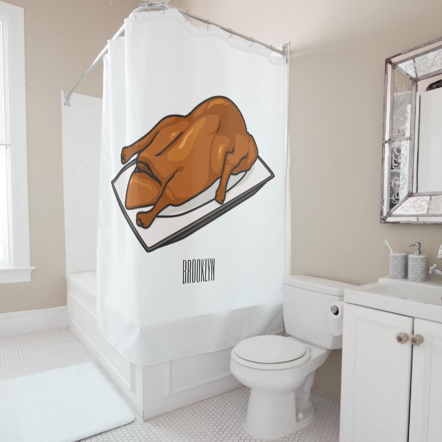 Peking duck cartoon illustration (In Situ)