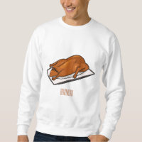 Peking duck cartoon illustration