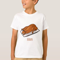 Peking duck cartoon illustration