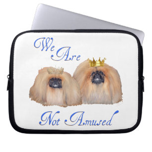 Pekingese Are Not Amused Laptop Sleeve