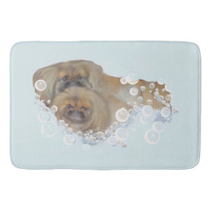 Pekingese Bath Time Mat