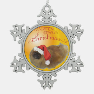 Pekingese Christmas Ornaments