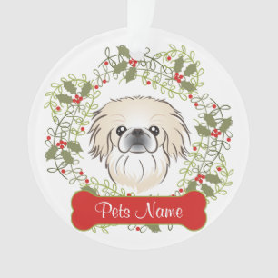 Pekingese Customizable Ornament