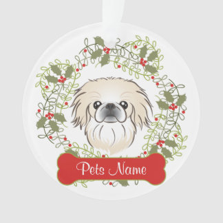 Pekingese Customizable Ornament