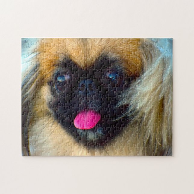 Pekingese Dog. Jigsaw Puzzle (Horizontal)