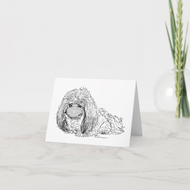 Pekingese Dog Notes (Front)