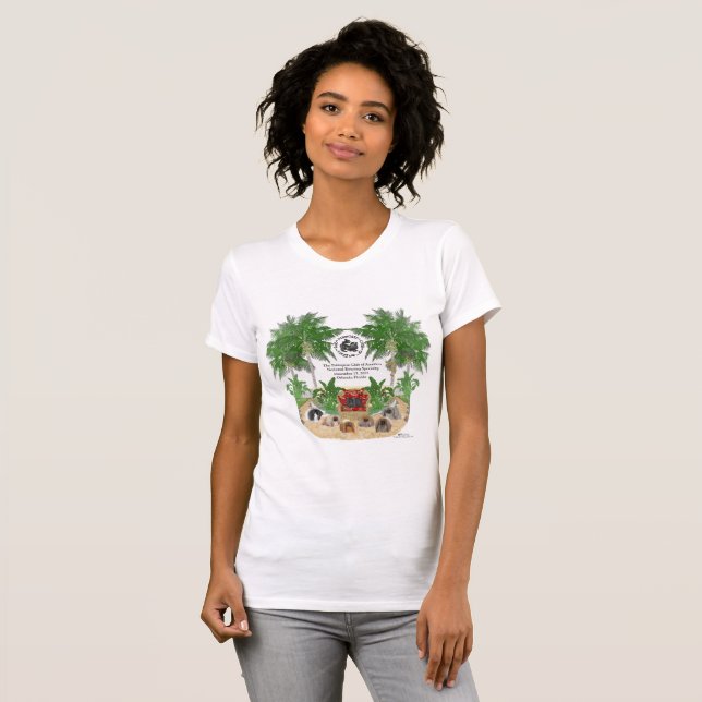 Pekingese Dogs  T-Shirt (Front Full)