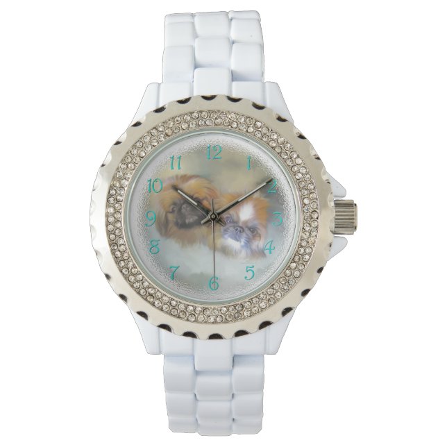 Pekingese Duo Watch (Front)